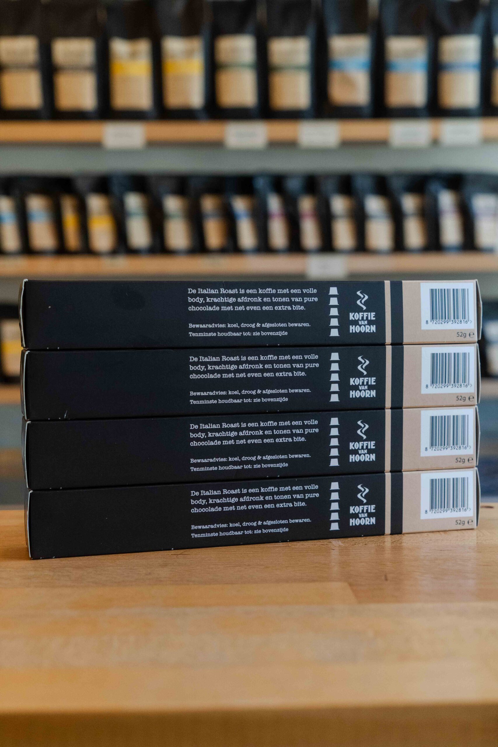 Koffiecups | Bontekoe Blend – Italian Roast | Koffie van Hoorn